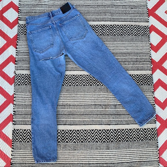 Talula x AGOLDE Back Cut High Rise Tapered Jeans size 26 - Picture 4 of 10